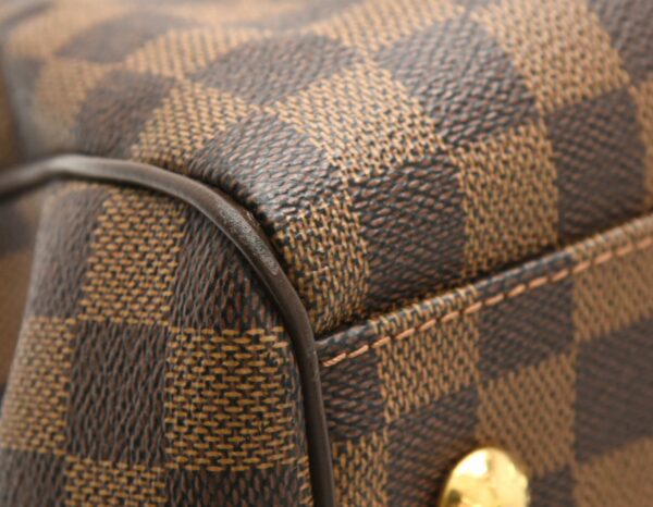 11662230 2 Louis Vuitton Damier Trevi PM Shoulder Bag Canvas Brown