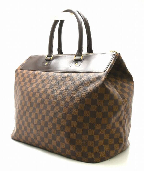 11662235 1 Louis Vuitton Damier Greenwich PM Bag Canvas Brown