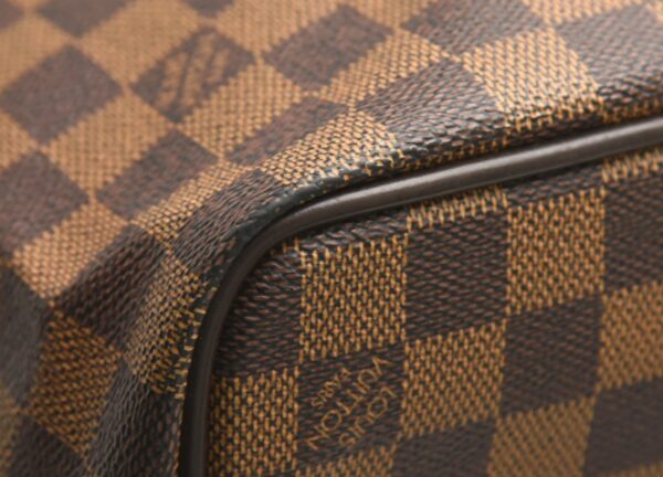 11662235 2 Louis Vuitton Damier Greenwich PM Bag Canvas Brown