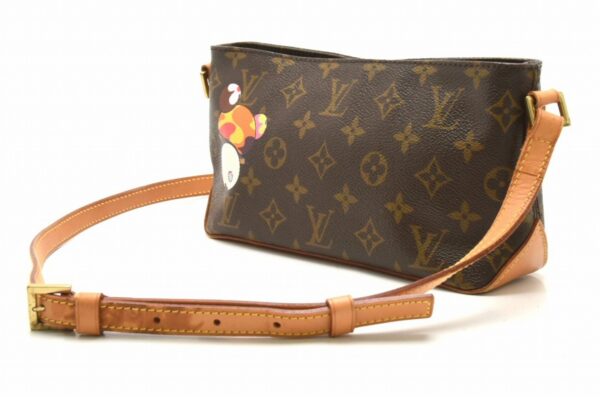 11662239 1 Louis Vuitton Monogram Panda Trotter Shoulder Bag Canvas Brown