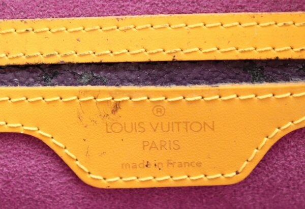 11662255 8 Louis Vuitton Epi Mabillon Rucksack Leather Yellow