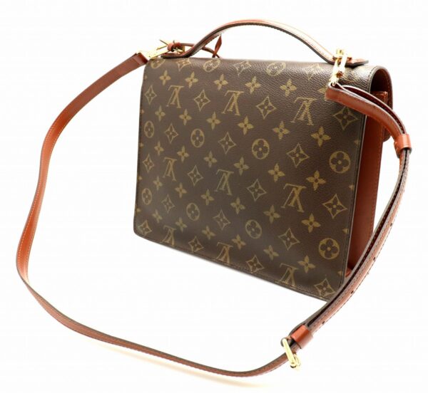 11662256 1 Louis Vuitton Monogram Monceau 28 Shoulder Bag Canvas Brown