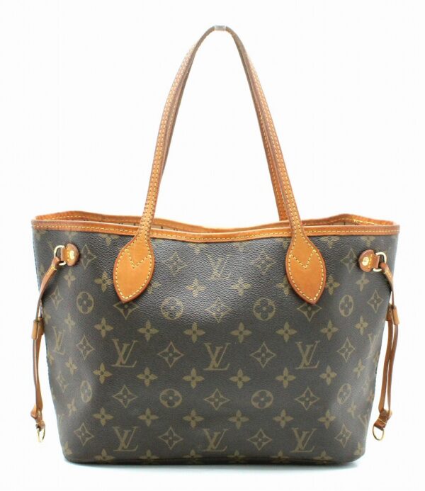 11662259 Louis Vuitton Monogram Neverfull PM Tote Bag Canvas Brown