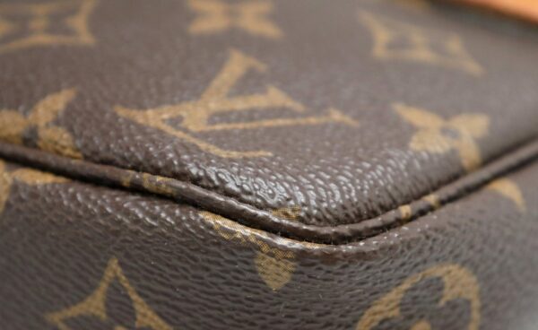 11662261 2 Louis Vuitton Monogram Pochette Accessory Pouch Canvas Brown