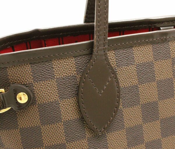 11662263 6 Louis Vuitton Damier Neverfull PM Tote Bag Canvas Brown