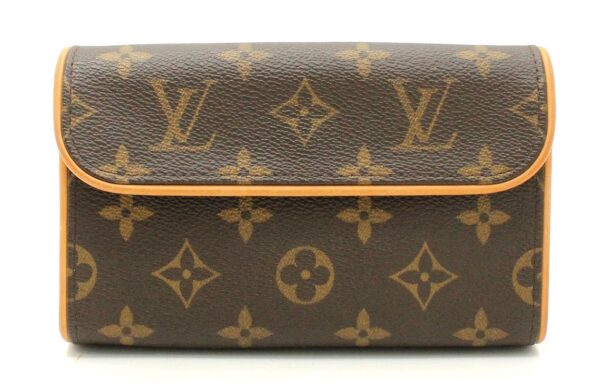 11662272 Louis Vuitton Monogram Pochette Florentine Waist Bag Canvas Brown