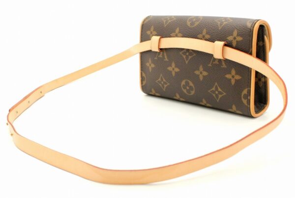 11662272 1 Louis Vuitton Monogram Pochette Florentine Waist Bag Canvas Brown