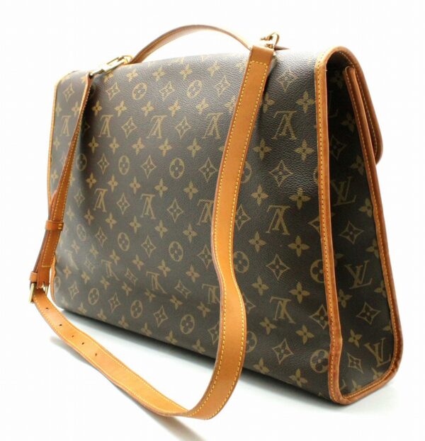 11662275 1 Louis Vuitton Monogram Beverly 41 Shoulder Bag Canvas Brown