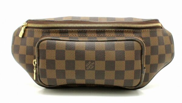 11662289 Louis Vuitton Damier Melvire Waist Bag Canvas Brown