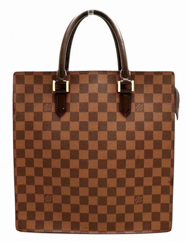 11662298 Louis Vuitton Damier Venice PM Tote Bag Canvas Brown