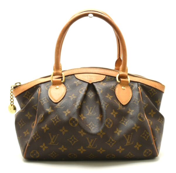 11662299 Louis Vuitton Monogram Tivoli PM Tote Bag Canvas Brown