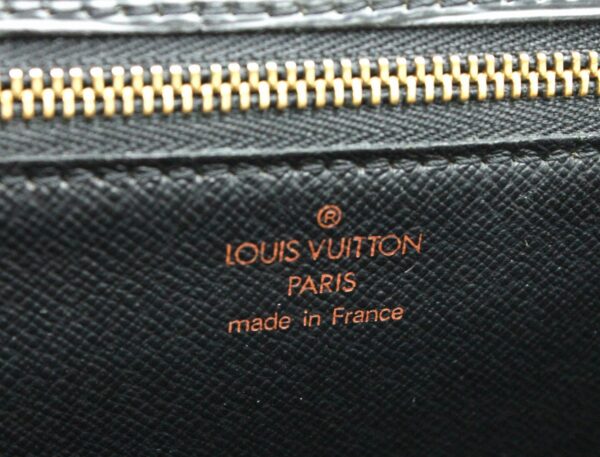 11662300 8 Louis Vuitton Epi Monceau Handbag Leather Black