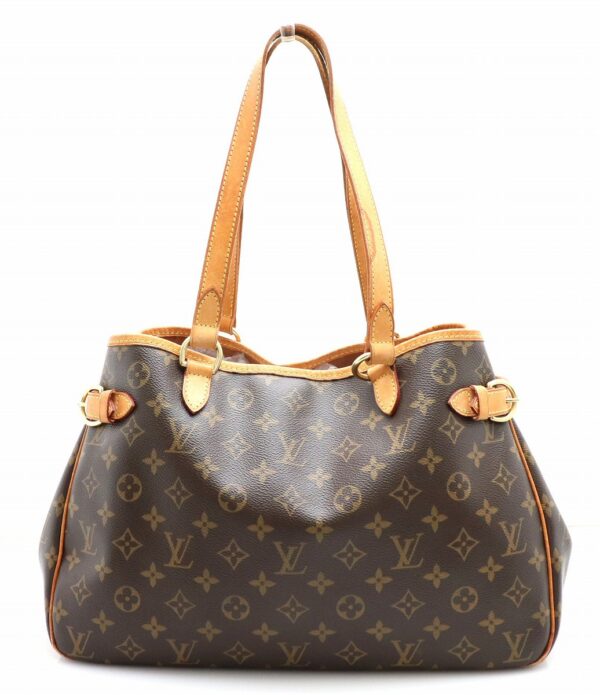 11662313 Louis Vuitton Monogram Batignolles Tote Bag Canvas Brown