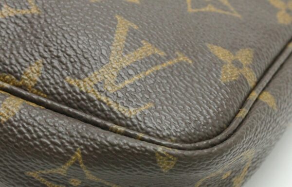 11662317 2 Louis Vuitton Monogram Pochette Accessory Pouch Canvas Brown