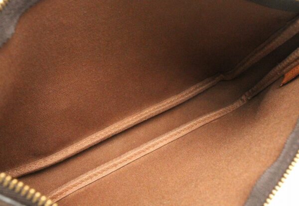 11662317 4 Louis Vuitton Monogram Pochette Accessory Pouch Canvas Brown