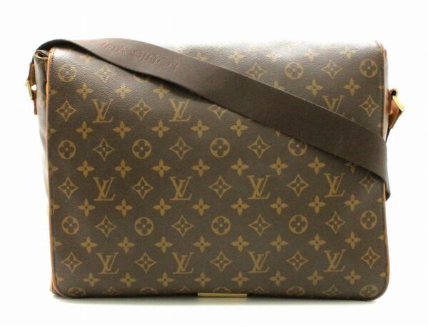 11662326 Louis Vuitton Monogram Aves Shoulder Bag Canvas Brown