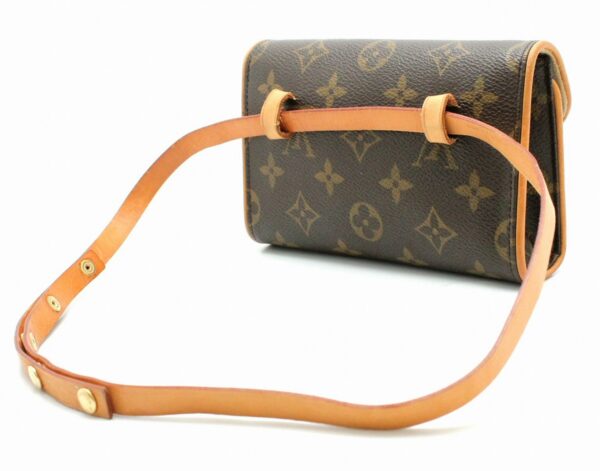 11662352 1 Louis Vuitton Monogram Pochette Florentine Waist Bag Canvas Brown