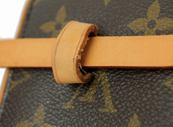 11662352 6 Louis Vuitton Monogram Pochette Florentine Waist Bag Canvas Brown