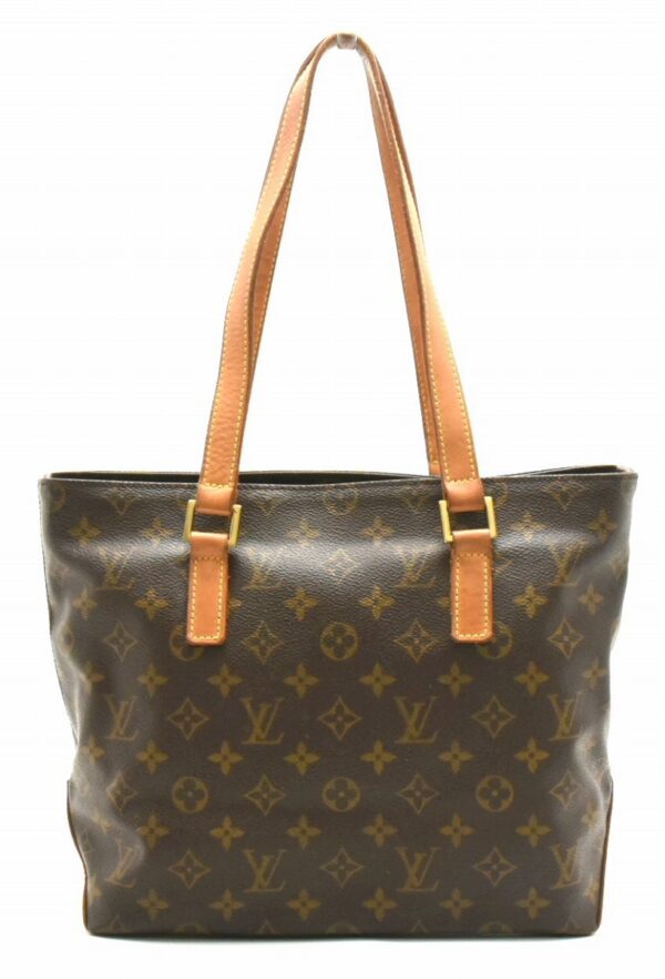 11662355 Louis Vuitton Monogram Hippo Piano Tote Bag Canvas Brown