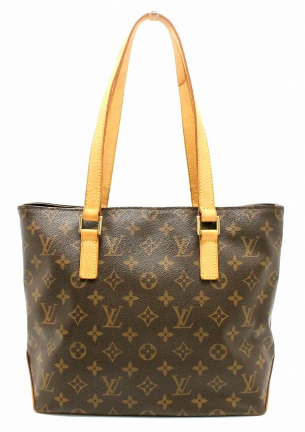 11662358 Louis Vuitton Monogram Hippo Piano Tote Bag Canvas Brown