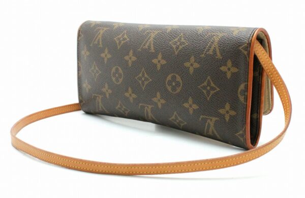 11662359 1 Louis Vuitton Monogram Pochette Twin GM Shoulder Bag Brown