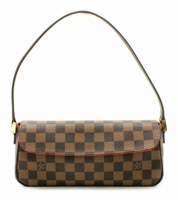 11662371 Louis Vuitton Damier Recoleta Shoulder Bag Canvas Brown