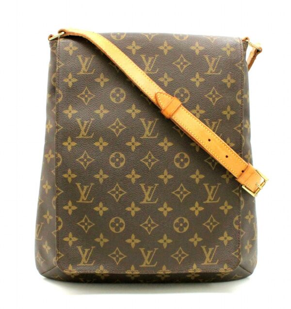 11662374 Louis Vuitton Monogram Musette Shoulder Bag Canvas Brown