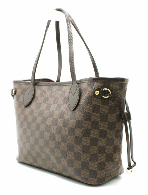 11662442 1 Louis Vuitton Damier Neverfull PM Tote Bag Canvas Brown