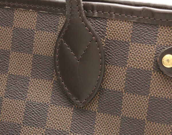 11662442 6 Louis Vuitton Damier Neverfull PM Tote Bag Canvas Brown