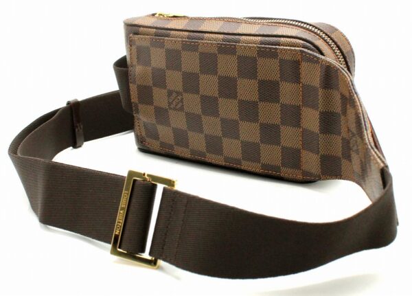 11662450 1 Louis Vuitton Damier Jeronimos Waist Bag Canvas Brown