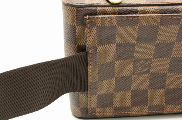 11662450 6 Louis Vuitton Damier Jeronimos Waist Bag Canvas Brown