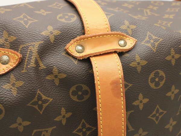 11662452 6 Louis Vuitton Monogram Saumur GM Shoulder Bag Canvas Brown