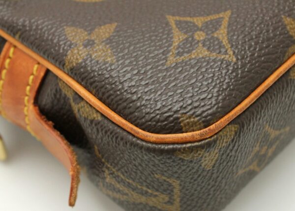 11662469 2 Louis Vuitton Monogram Marly Bandouliere Shoulder Bag Canvas Brown