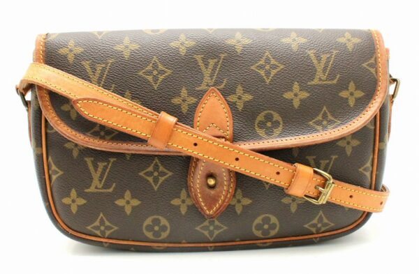 11662470 Louis Vuitton Monogram Gibessière PM Shoulder Bag Canvas Brown