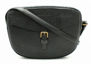 11662474 Chanel 2way Vanity Bag Here Mark Shoulder Black