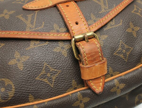 11662478 5 Louis Vuitton Monogram Saumur 30 Shoulder Bag Canvas Brown