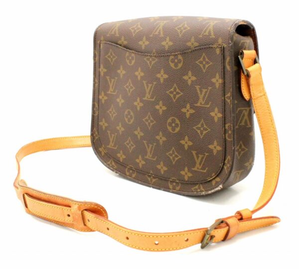 11670007 1 Louis Vuitton Monogram Saint Cloud Shoulder Bag Canvas Brown