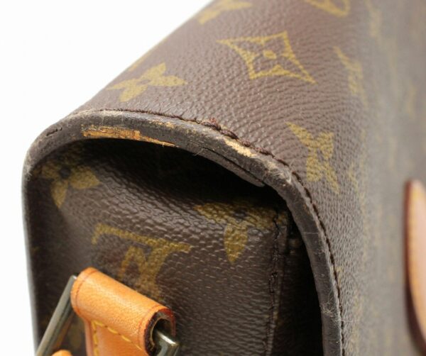 11670007 2 Louis Vuitton Monogram Saint Cloud Shoulder Bag Canvas Brown