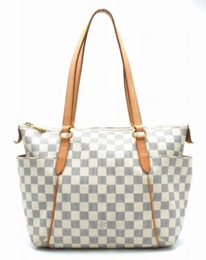 11670042 Louis Vuitton Rivera Handbag Damier Brown