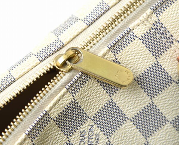 11670042 5 Louis Vuitton Damier Azur Totally PM Tote Bag Canvas White