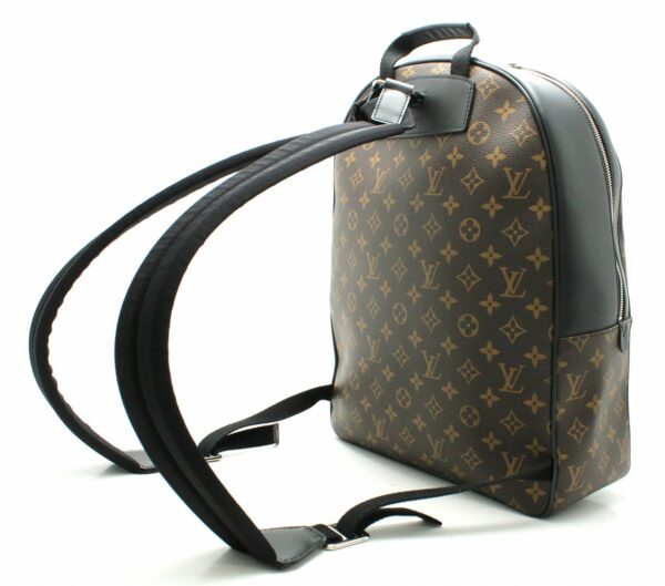 11670089 1 Louis Vuitton Monogram Macassar Josh Backpack Canvas Brown