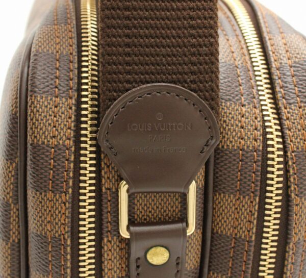 11670097 8 Louis Vuitton Damier Reporter PM Shoulder Bag Canvas Brown