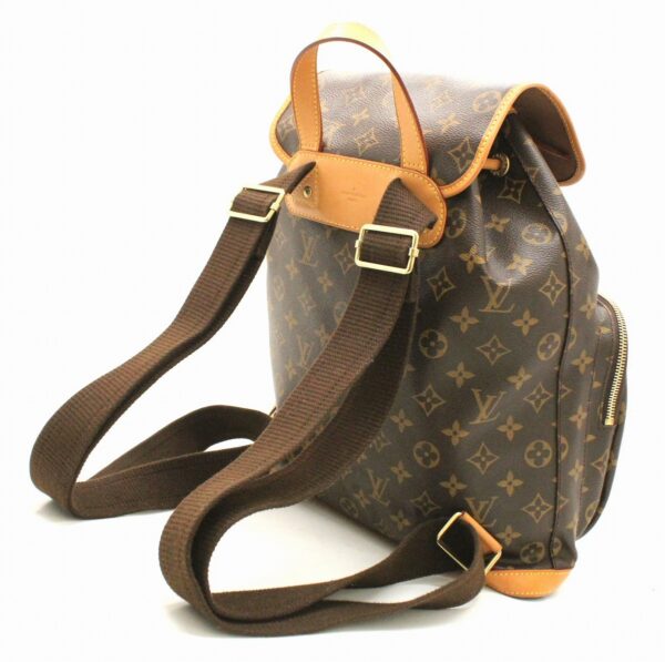 11670126 1 Louis Vuitton Monogram Sac Ad Backpack Canvas Brown