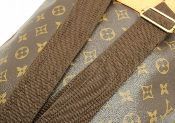 11670126 3 Louis Vuitton Monogram Sac Ad Backpack Canvas Brown