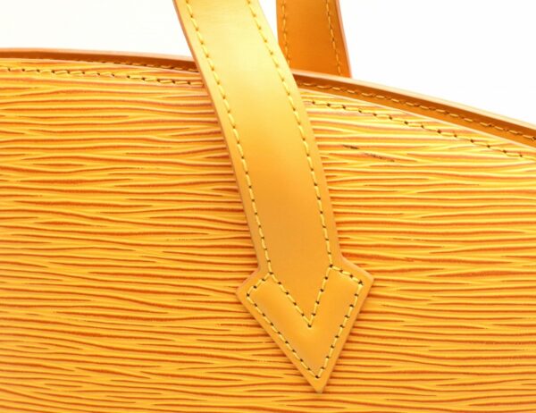 11670129 6 Louis Vuitton Epi Saint Jacques Shoulder Bag Leather Yellow