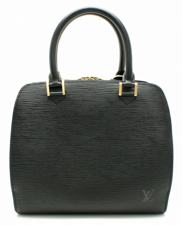 11670132 Louis Vuitton Epi Pont Neuf Handbag Leather Black