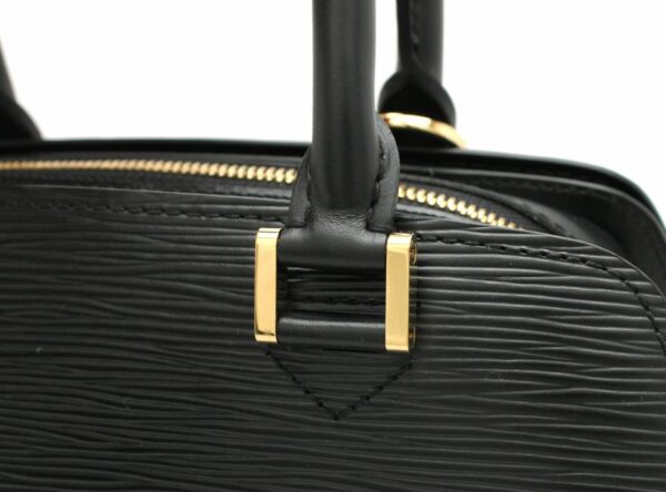 11670132 6 Louis Vuitton Epi Pont Neuf Handbag Leather Black