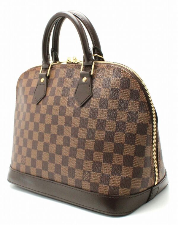 11670145 1 Louis Vuitton Damier Alma Handbag Canvas Brown