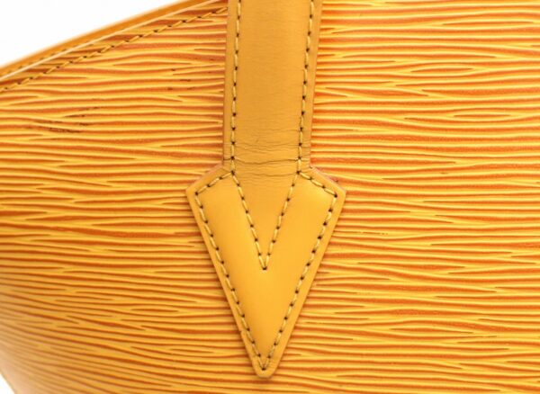 11670170 6 Louis Vuitton Epi Saint Jacques Shoulder Bag Leather Yellow