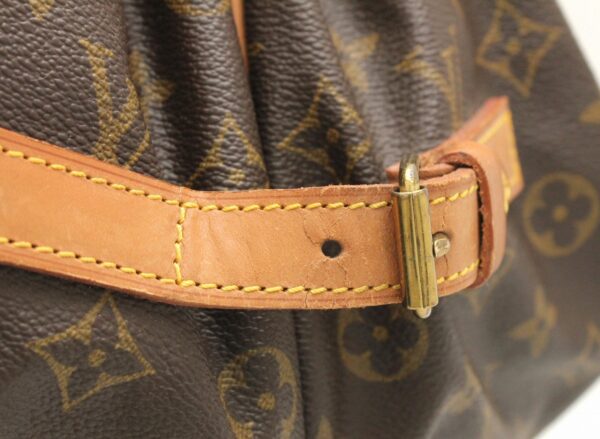 11670196 7 Louis Vuitton Monogram Saumur 35 Shoulder Bag Canvas Brown